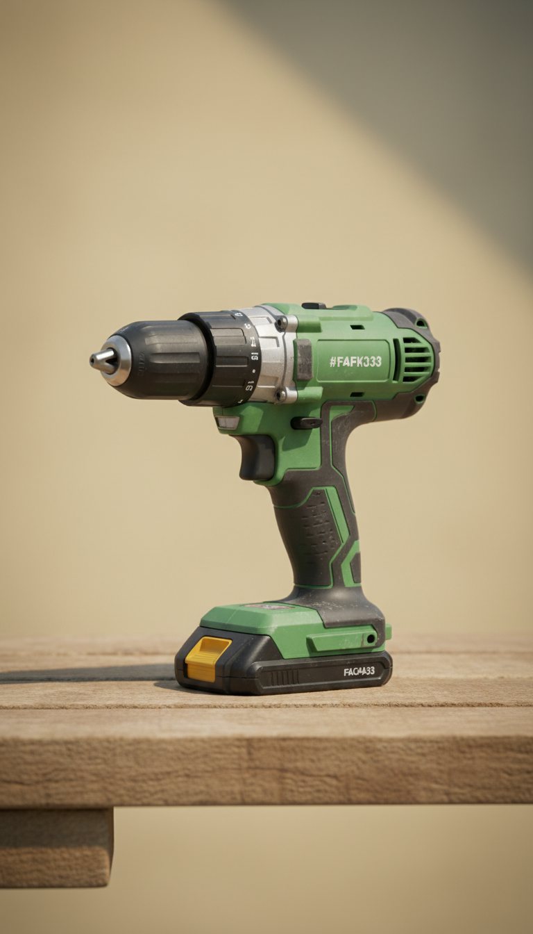 Trapano avvitatore cordless certificato green